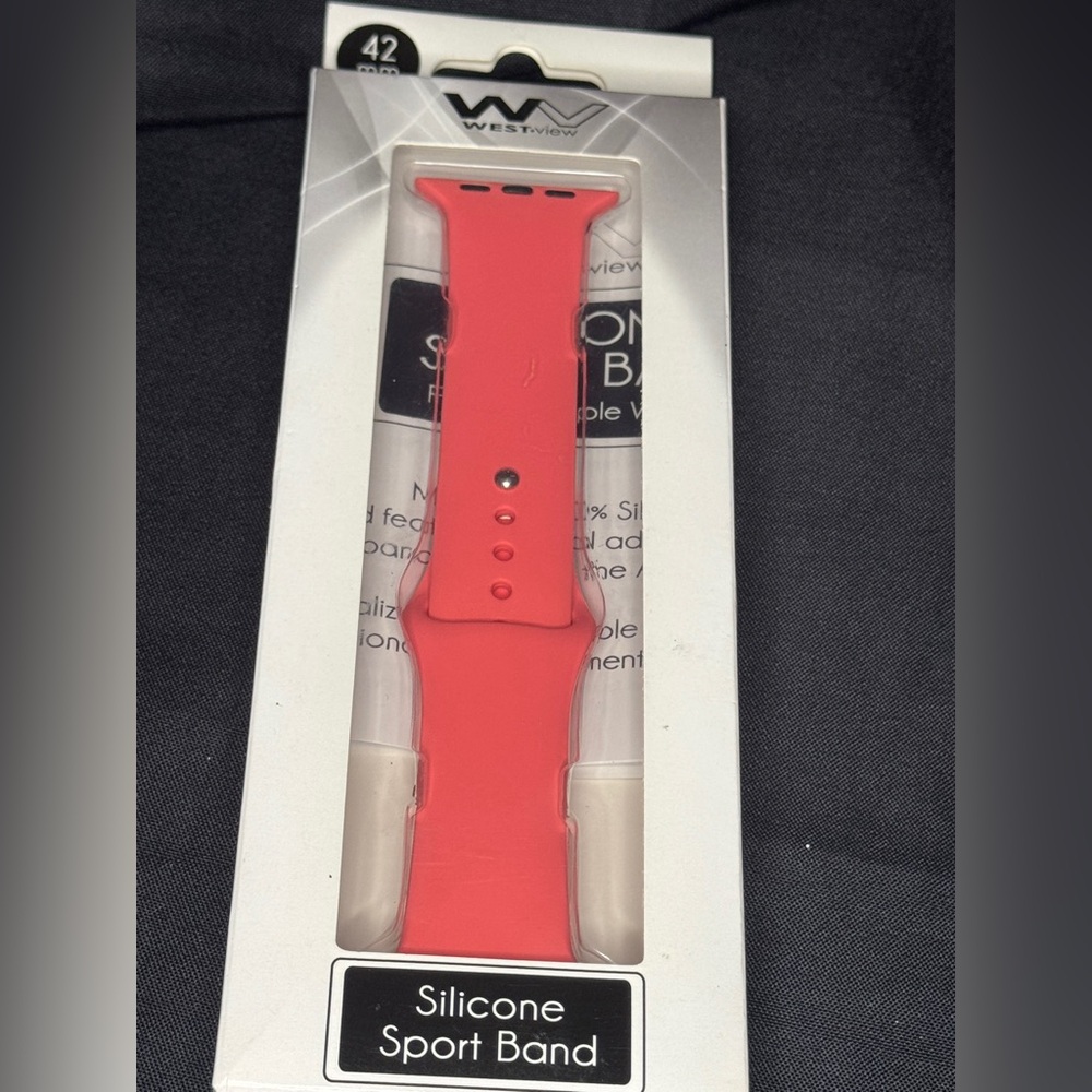 Apple Silicone Sport Band - Red